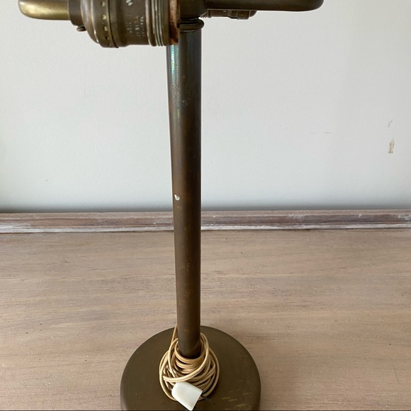 Vintage Walter Von Nessen Studio Bronze Table Lamp 1940’s - Picture 7 of 13